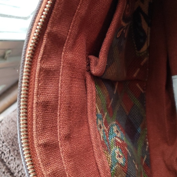 Spartina 449 Daufuskie Island Floral Plaid Crossbody - Picture 5 of 7